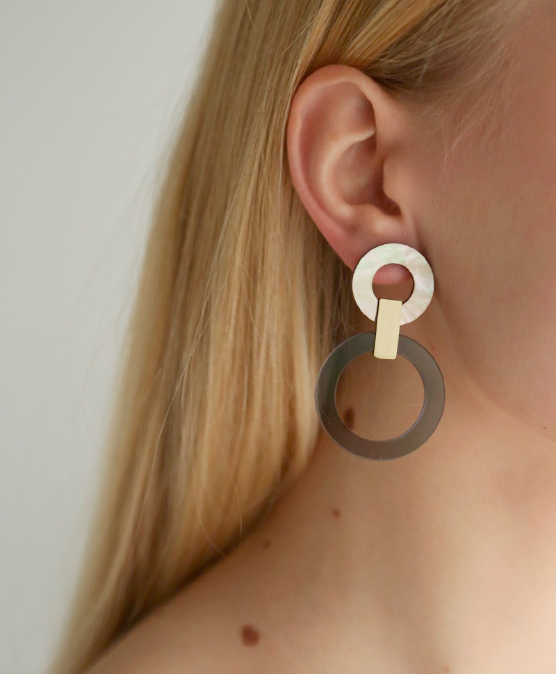 Серьги Lora I Earrings Navy