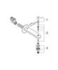 GROHE Eurostyle Cosmopolitan 13277002 Излив для ванны настенный с переключателем