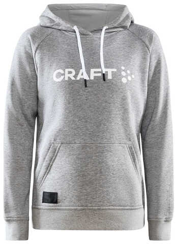 Женская толстовка с капюшоном Craft Core Hood серая