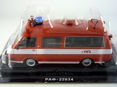 RAF-22034 Fire Engine Staff USSR 1:43 DeAgostini Service Vehicle #12
