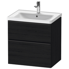 Duravit D-Neo DE435401616 Тумбочка подвесная, 625x634x452, 1 ящик, цвет: Black Oak фото