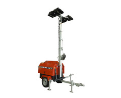 Осветительная мачта Energo MP6/230-2000LYS (MPMC) дизельная - [7,5 м / 4х500 Вт / Yanmar] светодиодная, передвижная