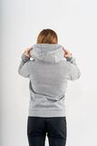 Толстовка на молнии Noname Track Hoodie 23 Wos Grey Melange женская