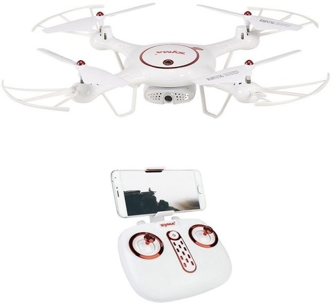 Радиоуправляемый квадрокоптер Syma X5UW-D с HD FPV Wi-Fi камерой, оптическим сенсором 2.4G - X5UW-D