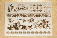 Флеш тату / Flash Tattoo №SD-8039 Флеш тату / Flash Tattoo №SD-8039