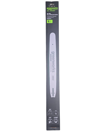 Шина для аккумуляторной цепной пилы Greenworks 82V, 71 см (28”), (2962507)