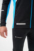 Мужской тренировочный лыжный костюм Nordski Pro 2.0 white-black-light blue - 11