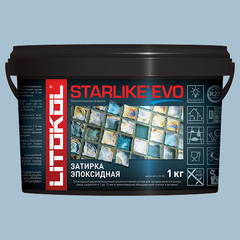 Затирка швов эпоксидная Litokol Starlike Evo S.400 Verde Salvia, 1 кг