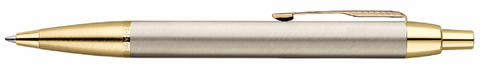Ручка шариковая Parker IM Metal K223, Brushed Metal GT (S0856480)