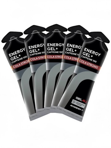 Набор энергетических гелей с кофеином GEL4U Energy GEL + Caffeine 60 г кола