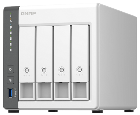 Сетевой RAID-накопитель QNAP D4 (Rev. C)