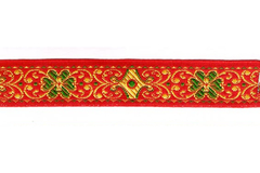 Тесьма жаккард, с1852, рис.8998, ш. 2,2 см