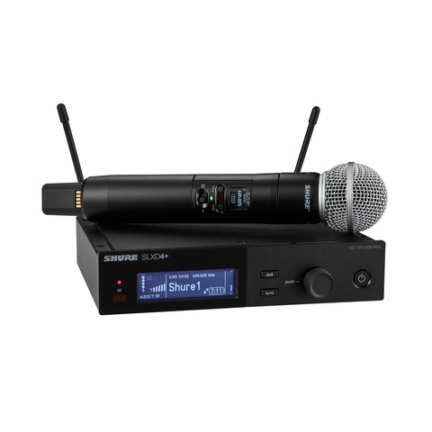 Цифровая одноканальная радиосистема Shure SLXD24+E/58-G65