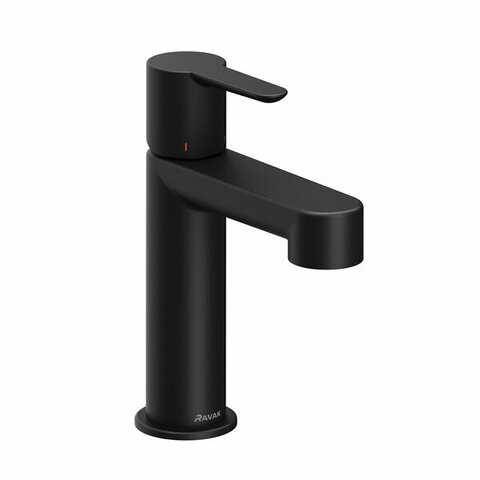 Ravak X070181 Смеситель для умывальника без донного клапана PU 014.20 черный
