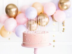 Свечи "Нежно-розовые" 12 шт. (14 см)