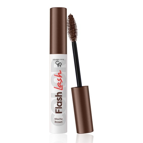 Golden Rose Тушь FLASH LASH COLORED тон 08_MOCHA BROWN коричневый мокко