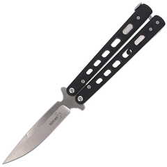 Фото Нож-бабочка (балисонг) Boker Plus Balisong, сталь 440C, рукоять G-10, чёрный