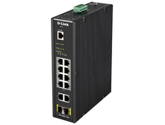 Коммутатор управляемый D-link DIS-200G-12PS/A2A