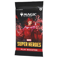 Play-бустер Magic: The Gathering (MTG) - Marvel Super Heroes (на английском)