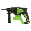 Перфоратор аккумуляторный бесщеточный Greenworks Арт. 3803007UB,  2 Дж, 24V, c 1хАКБ 4 Ач и ЗУ в сумке — фото 4