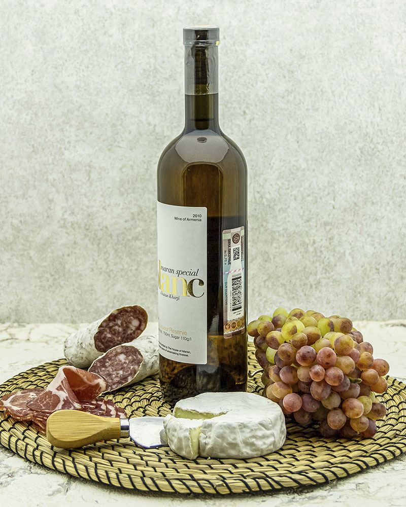 Вино Maran Winery Авагини Белое Ликерное 2010 г.у. 16,0% 0,75 л