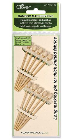 Спицы вспомогательные Bamboo Pins Clover