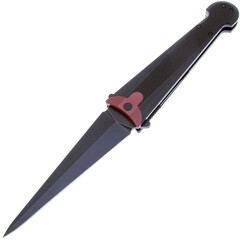Фото Складной нож Daggerr Cinquedea All Black, сталь D2, рукоять G10