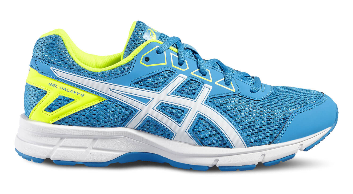 Asics Gel Galaxy 9 GS кроссовки для бега детские голубые