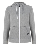 Толстовка на молнии Noname Track Hoodie 23 Wos Grey Melange женская
