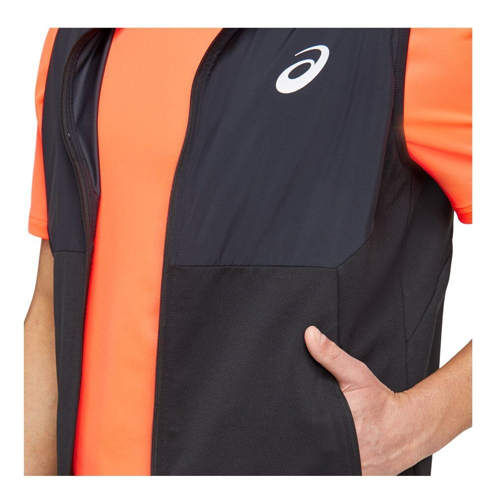Asics Future Tokyo Vest беговой жилет мужской черный - 4