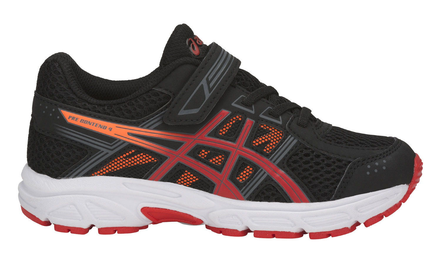 Asics Gel Contend 4 PS кроссовки для бега детские черные-красные