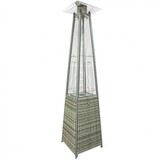 Уличный газовый обогреватель пирамида WWT 13I Rotang Grey