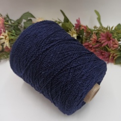 Арт Fiammato Lana Loro Piana Blue marini