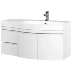 Aquanet Опера 169654 Тумба под раковину, цвет: белый фото