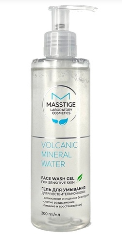 Masstige Volcanic Mineral Water Гель для умывания для чувствительной кожи 200мл