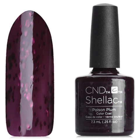 Гель лак CND Shellac Poison Plum купить за 900&nbsp;руб