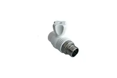 Кран шаровой для радиатора прямой ПП 25х3/4 Lammin PREMIUM полнопроходной СЕРЫЙ (40/5)
