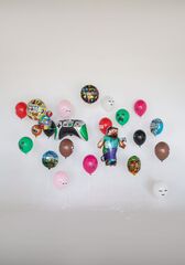 Сет гелиевых шаров Майнкрафт 3