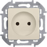 Розетка без заземления - Legrand Inspiria - без шторок 16А 250В винтовые зажимы - слоновая кость — фото 1