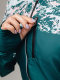 Женская беговая куртка Noname Trail Running Jkt Wos Green