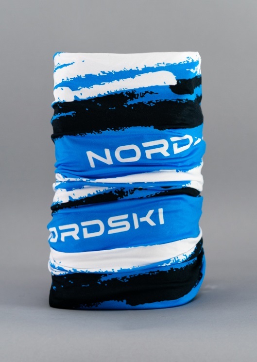 Nordski Stripe многофункциональный баф deep blue