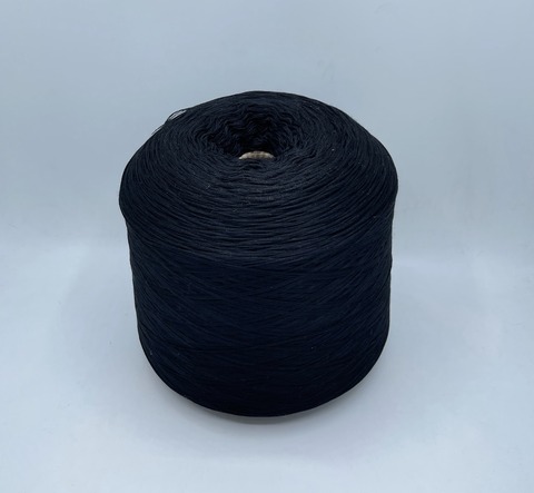 Zegna Baruffa (пр.Италия),art-Labrador 2/80 500м(смотка в 8 нитей)/100гр. 100%меринос , цвет-Черный(40/21/304) арт.30459