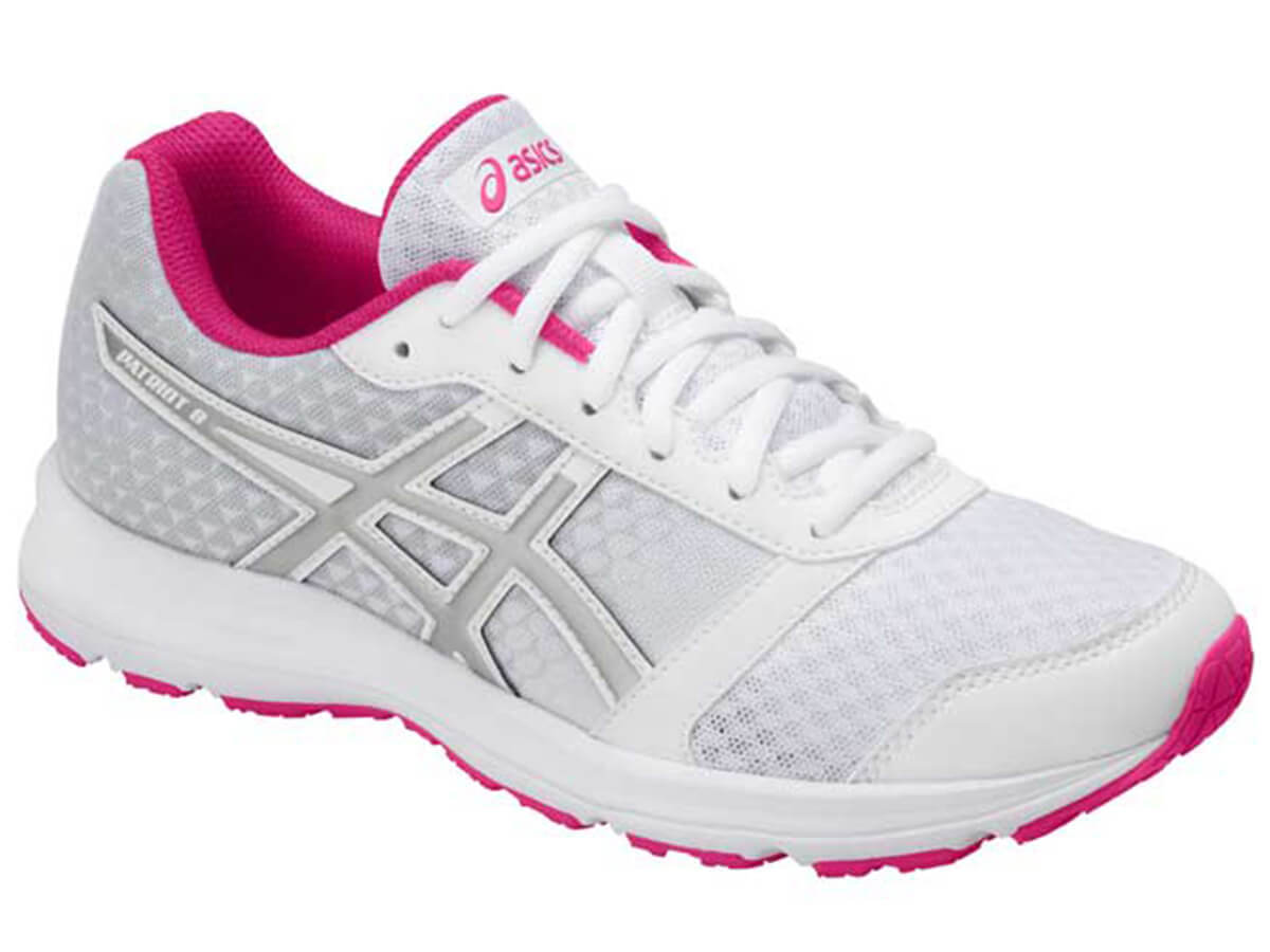 Беговые кроссовки женские Asics Patriot 9 белые