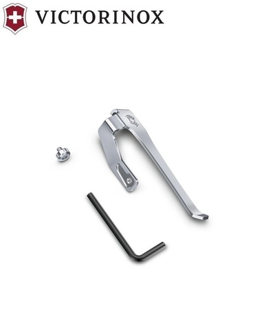 Клип (зажим) съёмный Victorinox для мультитулов Swiss Tool, St. Steel  (3.0340.B1/3.0340.3B1)