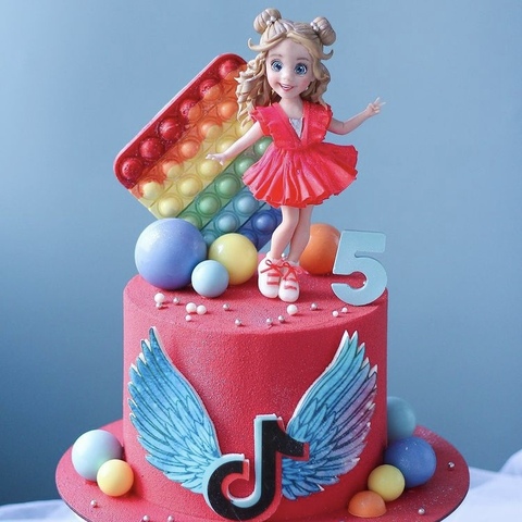 Торт для девочки на 5 лет