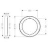 Hansgrohe iBox 13596000 Удлинитель внешней части