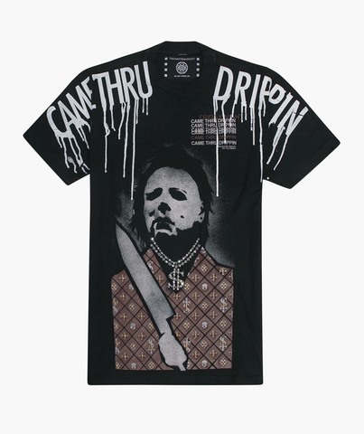 The Saints Sinphony | Футболка мужская CAME THRU DRIPPIN Brown TS3213 перед