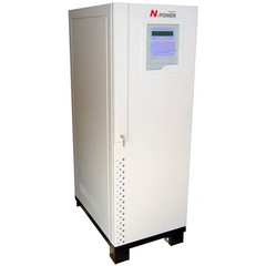 ИБП с двойным преобразованием N-Power Power Vision 40 3F ─ трехфазный ИБП 40 кВА с  полной гальванической развязкой и изолирующим трансформатором