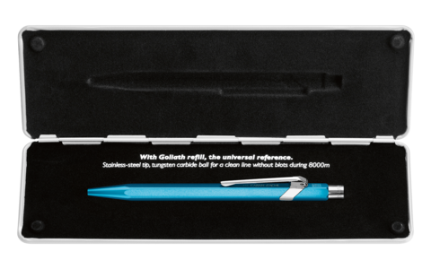 Ручка шариковая Caran d'Ache 849 Office Pop Line Turquoise (849.671)