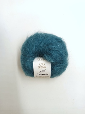 Silk Mohair кидмохер шелк бирюзовый